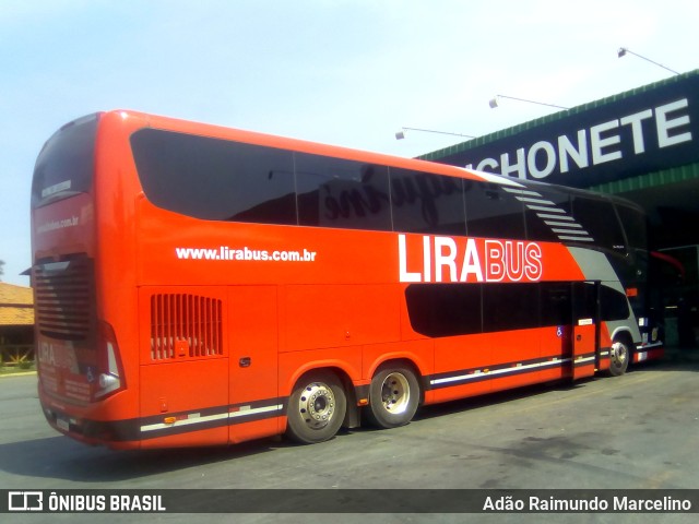 Lirabus 21500 na cidade de Caetanópolis, Minas Gerais, Brasil, por Adão Raimundo Marcelino. Número da foto: #10087302.