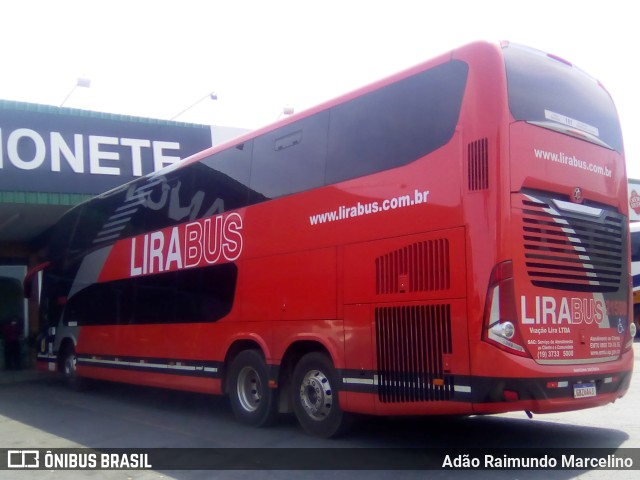 Lirabus 21500 na cidade de Caetanópolis, Minas Gerais, Brasil, por Adão Raimundo Marcelino. Número da foto: #10087291.