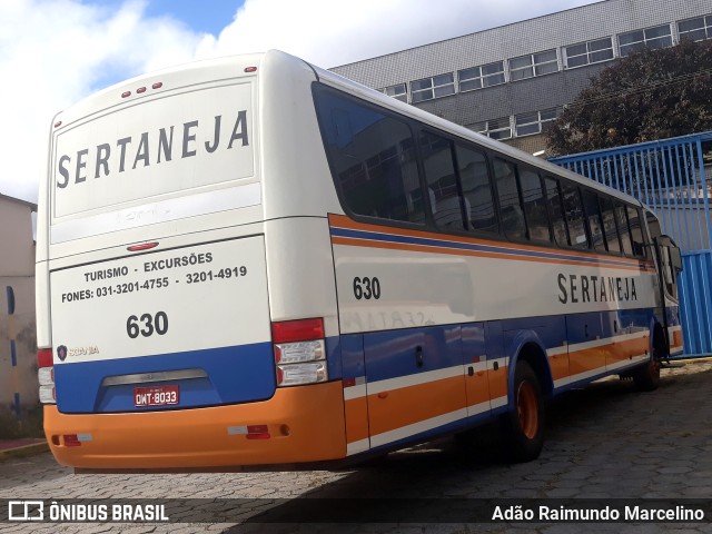 Viação Sertaneja 630 na cidade de Belo Horizonte, Minas Gerais, Brasil, por Adão Raimundo Marcelino. Número da foto: #10087234.