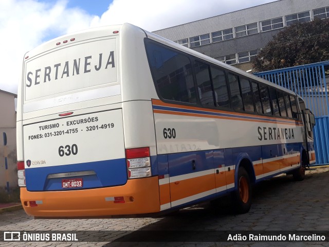 Viação Sertaneja 630 na cidade de Belo Horizonte, Minas Gerais, Brasil, por Adão Raimundo Marcelino. ID da foto: 10087234.