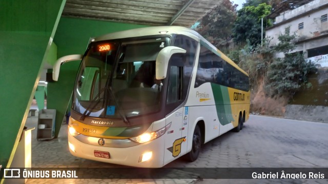 Empresa Gontijo de Transportes 19130 na cidade de Caratinga, Minas Gerais, Brasil, por Gabriel Ângelo Reis. Número da foto: #10086532.