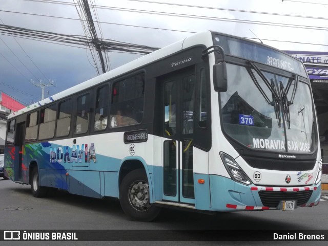 AMSA - Autotransportes Moravia 60 na cidade de San Vicente, Moravia, San José, Costa Rica, por Daniel Brenes. Número da foto: #10086321.