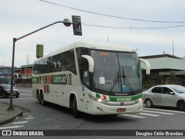 Empresa Gontijo de Transportes 21290 na cidade de Belo Horizonte, Minas Gerais, Brasil, por Douglas Célio Brandao. Número da foto: #10086012.