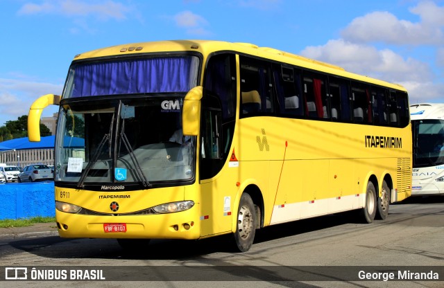 Viação Itapemirim 8911 na cidade de São Paulo, São Paulo, Brasil, por George Miranda. ID da foto: 10086464.