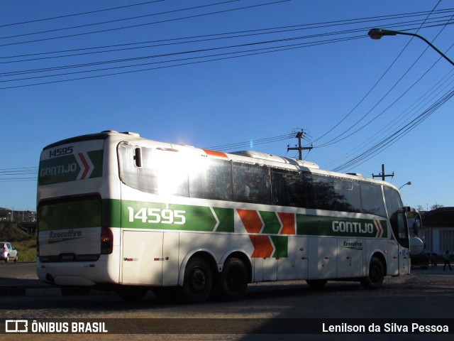 Empresa Gontijo de Transportes 14595 na cidade de Caruaru, Pernambuco, Brasil, por Lenilson da Silva Pessoa. Número da foto: #10088689.