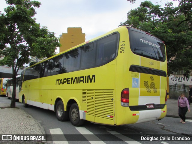 Viação Itapemirim 5861 na cidade de Belo Horizonte, Minas Gerais, Brasil, por Douglas Célio Brandao. Número da foto: #10089812.