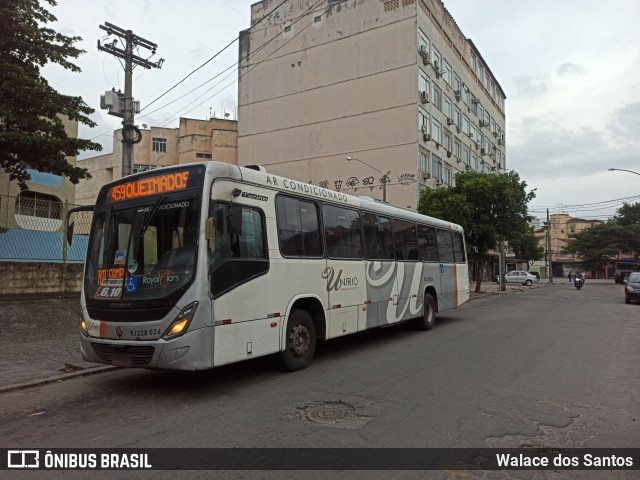 UniRio Transportes RJ 228.026 na cidade de Rio de Janeiro, Rio de Janeiro, Brasil, por Walace dos Santos. Número da foto: #10088062.