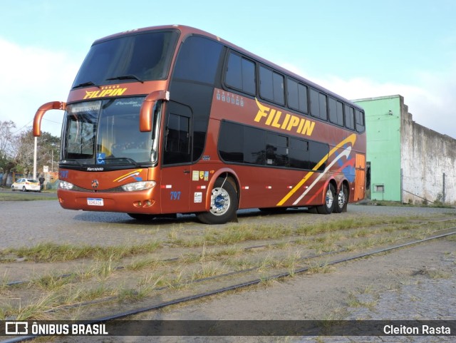 Filipin Transportes e Turismo 797 na cidade de Santana do Livramento, Rio Grande do Sul, Brasil, por Cleiton Rasta. ID da foto: 10089169.