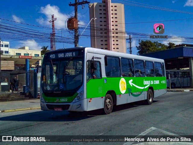 Rápido Campinas 18922 na cidade de Campo Limpo Paulista, São Paulo, Brasil, por Henrique Alves de Paula Silva. Número da foto: #10088242.