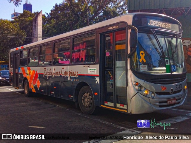 Rápido Campinas 133471 na cidade de Jundiaí, São Paulo, Brasil, por Henrique Alves de Paula Silva. Número da foto: #10088204.