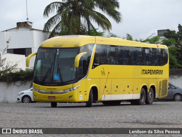 Viação Itapemirim 60043 na cidade de Caruaru, Pernambuco, Brasil, por Lenilson da Silva Pessoa. Número da foto: #10089609.