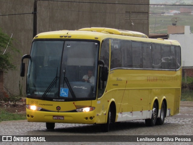 Viação Itapemirim 5531 na cidade de Caruaru, Pernambuco, Brasil, por Lenilson da Silva Pessoa. Número da foto: #10089761.
