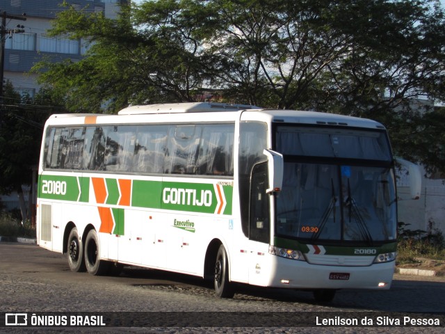 Empresa Gontijo de Transportes 20180 na cidade de Caruaru, Pernambuco, Brasil, por Lenilson da Silva Pessoa. Número da foto: #10089515.