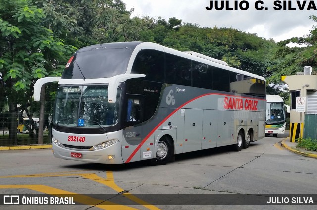 Viação Santa Cruz 202140 na cidade de São Paulo, São Paulo, Brasil, por JULIO SILVA. Número da foto: #10092812.