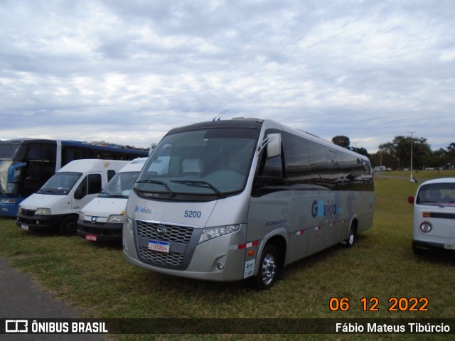 GGuida - Graça e Guida Transportes e Turismo 5200 na cidade de Três Corações, Minas Gerais, Brasil, por Fábio Mateus Tibúrcio. Número da foto: #10092660.