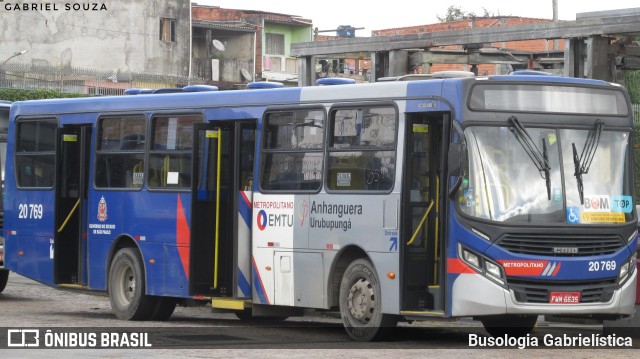 Auto Viação Urubupungá 20.769 na cidade de Osasco, São Paulo, Brasil, por Busologia Gabrielística. Número da foto: #10092531.