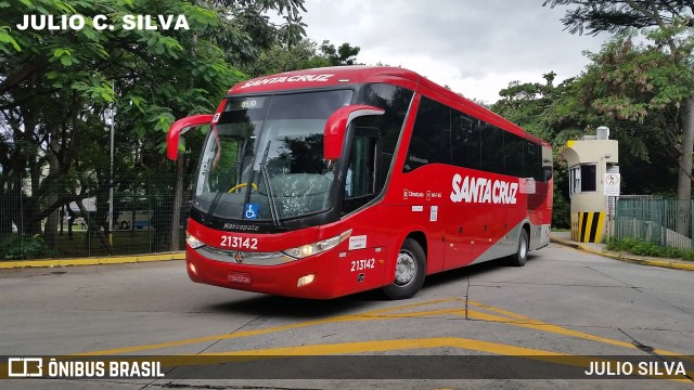 Viação Santa Cruz 213142 na cidade de São Paulo, São Paulo, Brasil, por JULIO SILVA. Número da foto: #10092644.
