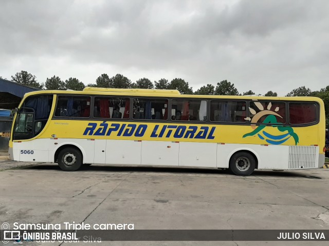 Rápido Litoral Fretamento e Turismo 5060 na cidade de São Bernardo do Campo, São Paulo, Brasil, por JULIO SILVA. ID da foto: 10092214.