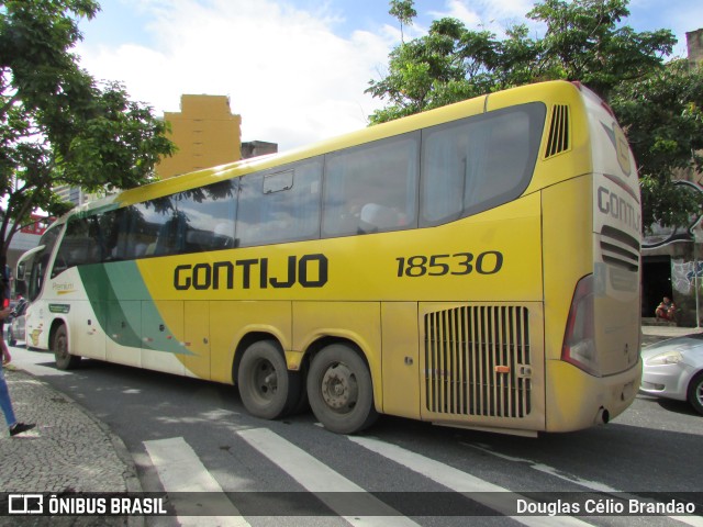 Empresa Gontijo de Transportes 18530 na cidade de Belo Horizonte, Minas Gerais, Brasil, por Douglas Célio Brandao. ID da foto: 10090695.