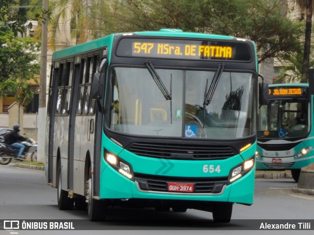 TUSMIL - Transporte Urbano São Miguel 654 na cidade de Juiz de Fora, Minas Gerais, Brasil, por Alexandre Tilli. Número da foto: #10091630.