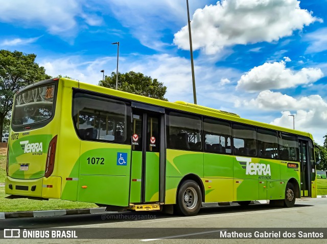 Terra Auto Viação 1072 na cidade de Paulínia, São Paulo, Brasil, por Matheus Gabriel dos Santos. ID da foto: 10091617.