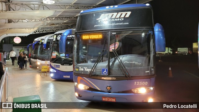 JMM Turismo 12500 na cidade de Mogi Guaçu, São Paulo, Brasil, por Pedro Locatelli. Número da foto: #10092181.