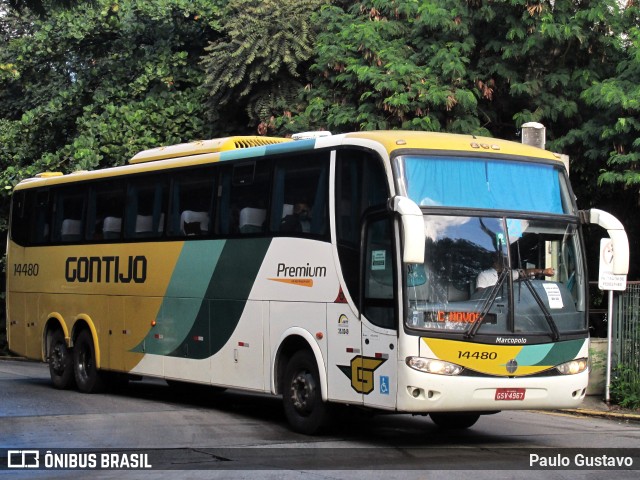 Empresa Gontijo de Transportes 14480 na cidade de São Paulo, São Paulo, Brasil, por Paulo Gustavo. Número da foto: #10092431.