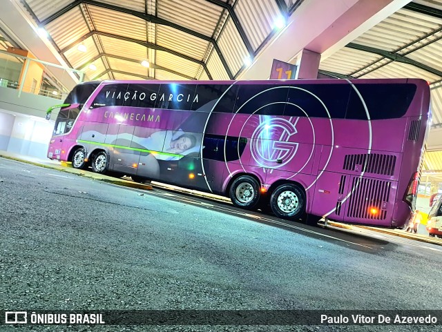 Viação Garcia 8735 na cidade de Franca, São Paulo, Brasil, por Paulo Vitor De Azevedo. ID da foto: 10091638.