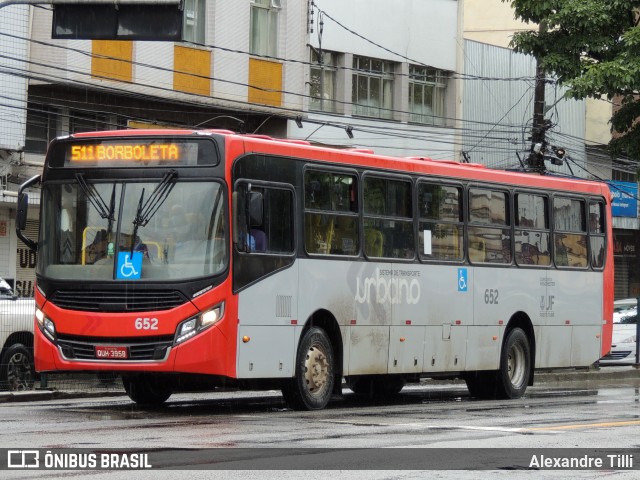 TUSMIL - Transporte Urbano São Miguel 652 na cidade de Juiz de Fora, Minas Gerais, Brasil, por Alexandre Tilli. Número da foto: #10091612.
