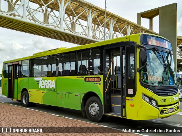 Terra Auto Viação 1061 na cidade de Paulínia, São Paulo, Brasil, por Matheus Gabriel dos Santos. ID da foto: 10091648.