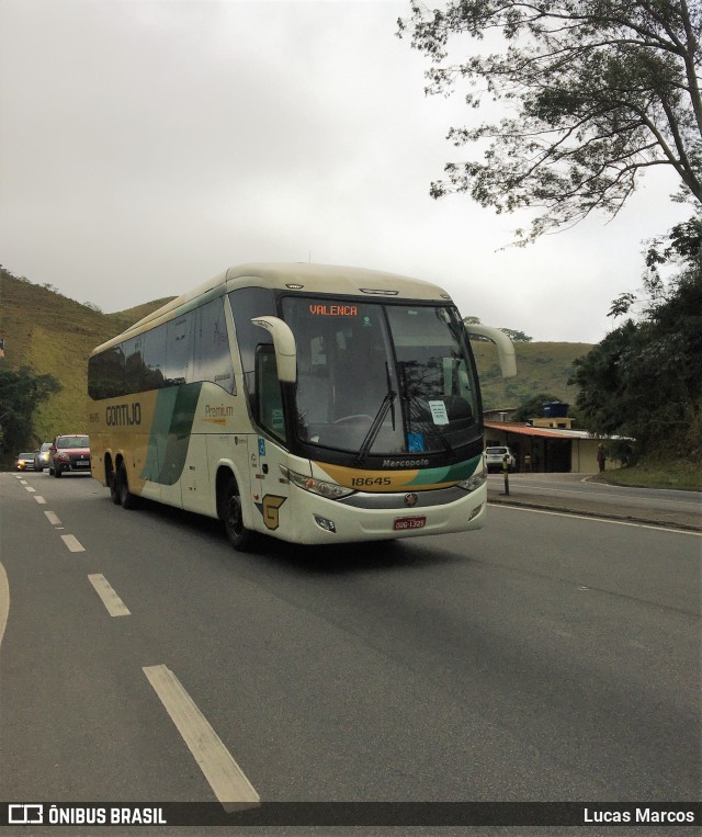 Empresa Gontijo de Transportes 18645 na cidade de Piraí, Rio de Janeiro, Brasil, por Lucas Marcos. ID da foto: 10090724.