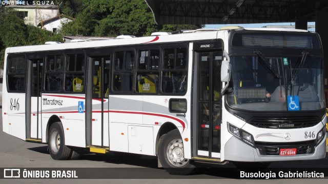 Auto Ônibus Moratense 846 na cidade de Francisco Morato, São Paulo, Brasil, por Busologia Gabrielística. Número da foto: #10092257.
