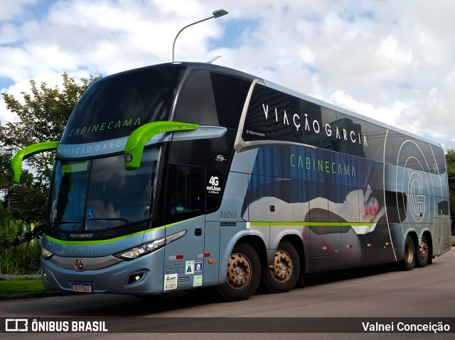 Viação Garcia 86065 na cidade de Curitiba, Paraná, Brasil, por Valnei Conceição. Número da foto: #10090154.