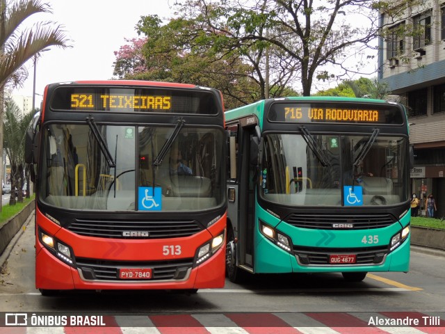 TUSMIL - Transporte Urbano São Miguel 513 na cidade de Juiz de Fora, Minas Gerais, Brasil, por Alexandre Tilli. Número da foto: #10091670.