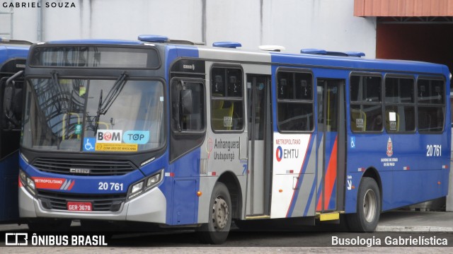 Auto Viação Urubupungá 20.761 na cidade de Osasco, São Paulo, Brasil, por Busologia Gabrielística. Número da foto: #10092519.