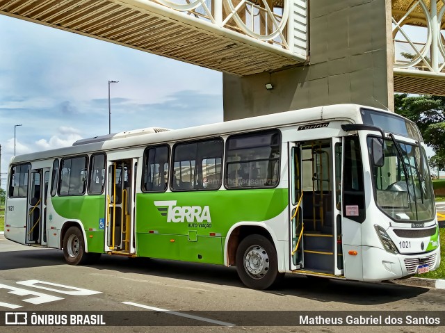 Terra Auto Viação 1021 na cidade de Paulínia, São Paulo, Brasil, por Matheus Gabriel dos Santos. ID da foto: 10091599.