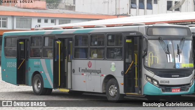 Auto Viação Urubupungá 00348 na cidade de Osasco, São Paulo, Brasil, por Busologia Gabrielística. Número da foto: #10092551.