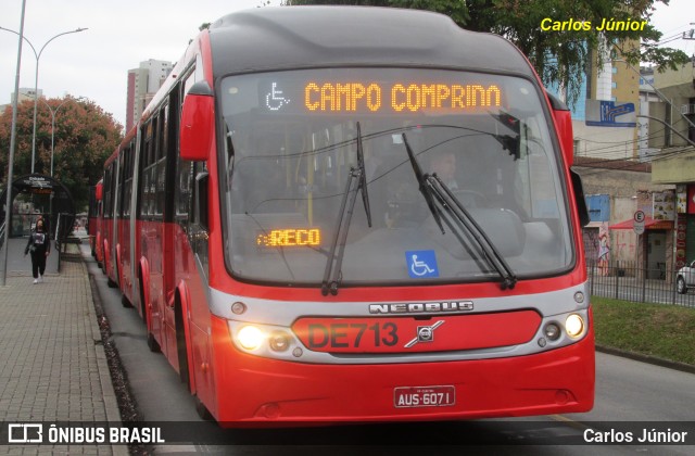 Empresa Cristo Rei > CCD Transporte Coletivo DE713 na cidade de Curitiba, Paraná, Brasil, por Carlos Júnior. ID da foto: 10092626.