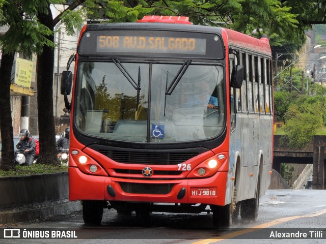 TUSMIL - Transporte Urbano São Miguel 726 na cidade de Juiz de Fora, Minas Gerais, Brasil, por Alexandre Tilli. Número da foto: #10091609.