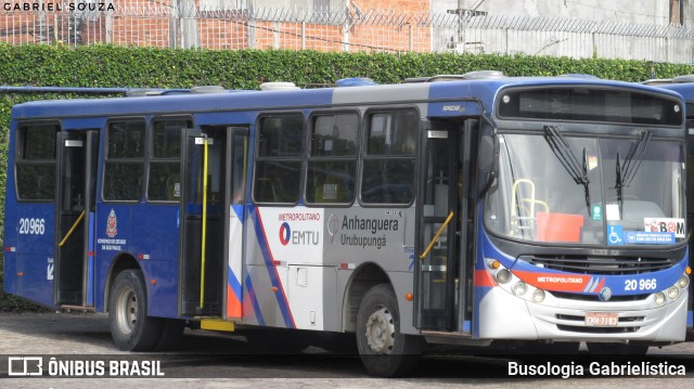 Auto Viação Urubupungá 20.966 na cidade de Osasco, São Paulo, Brasil, por Busologia Gabrielística. ID da foto: 10092563.