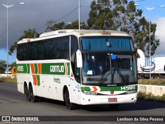 Empresa Gontijo de Transportes 14595 na cidade de Caruaru, Pernambuco, Brasil, por Lenilson da Silva Pessoa. ID da foto: 10094093.