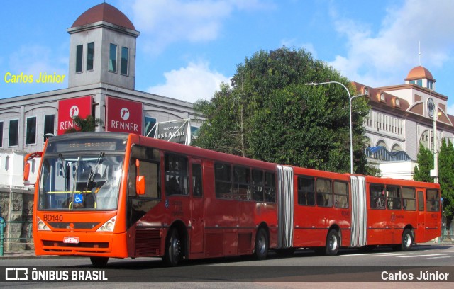 Transporte Coletivo Glória BD140 na cidade de Curitiba, Paraná, Brasil, por Carlos Júnior. Número da foto: #10093404.