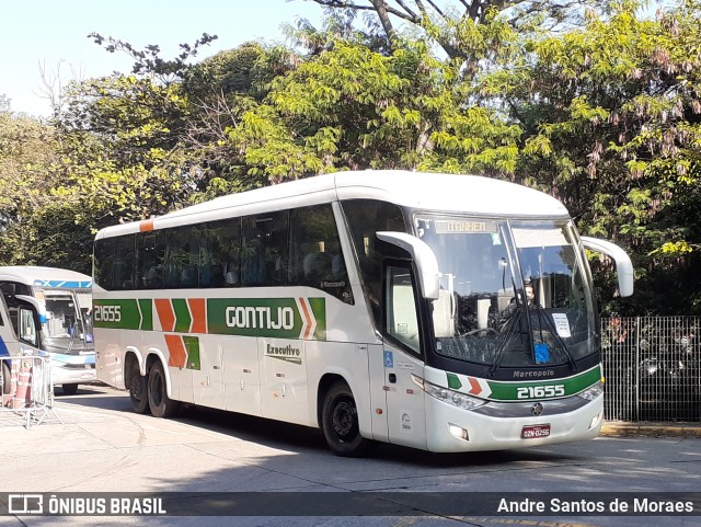 Empresa Gontijo de Transportes 21655 na cidade de São Paulo, São Paulo, Brasil, por Andre Santos de Moraes. ID da foto: 10094322.