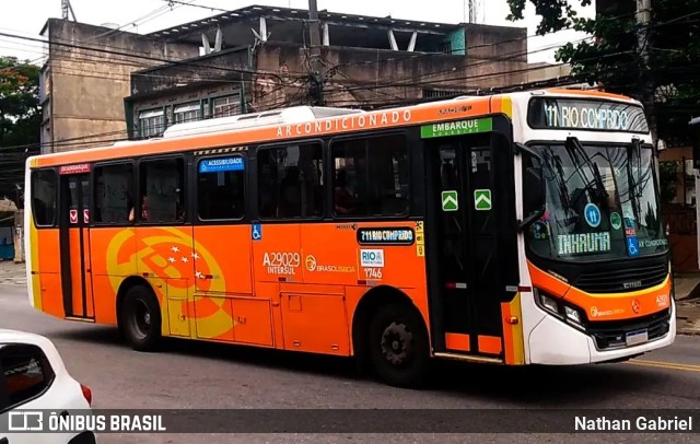 Empresa de Transportes Braso Lisboa A29029 na cidade de Rio de Janeiro, Rio de Janeiro, Brasil, por Nathan Gabriel. Número da foto: #10093157.