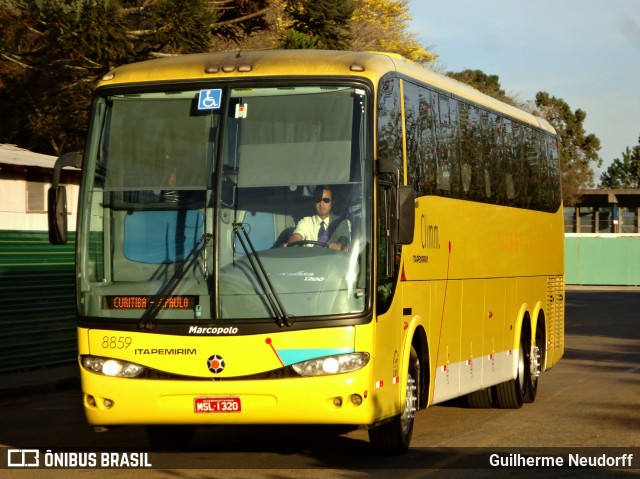 Viação Itapemirim 8859 na cidade de Curitiba, Paraná, Brasil, por Guilherme Neudorff. ID da foto: 10093575.