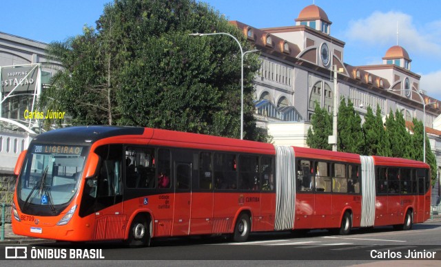 Transporte Coletivo Glória BE709 na cidade de Curitiba, Paraná, Brasil, por Carlos Júnior. ID da foto: 10092906.