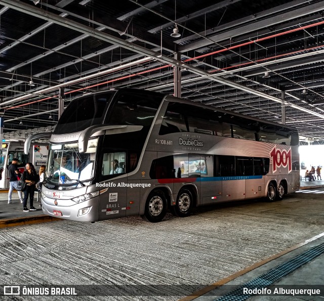 Auto Viação 1001 RJ 108.681 na cidade de Nova Iguaçu, Rio de Janeiro, Brasil, por Rodolfo Albuquerque. Número da foto: #10095268.
