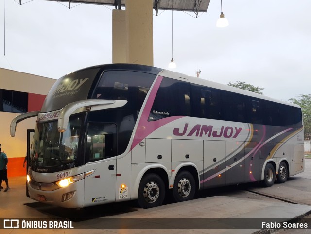 Viação Jam Joy 9015 na cidade de Imperatriz, Maranhão, Brasil, por Fabio Soares. Número da foto: #10095601.