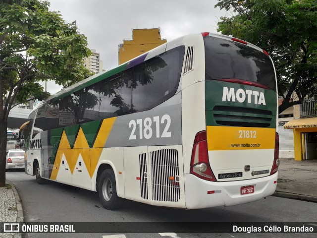 Viação Motta 21812 na cidade de Belo Horizonte, Minas Gerais, Brasil, por Douglas Célio Brandao. ID da foto: 10095362.