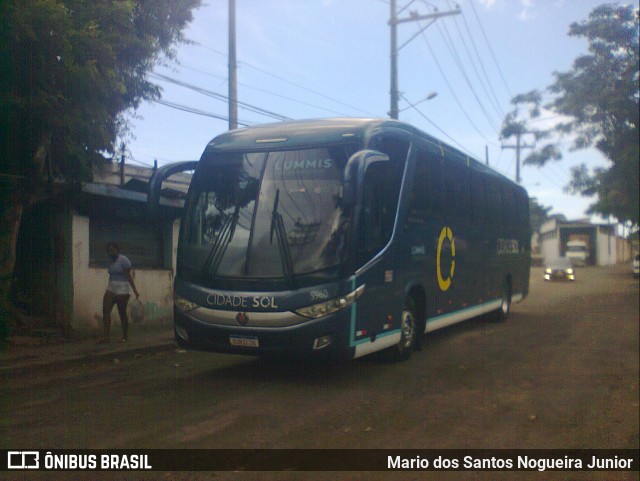 Viação Cidade Sol 5960 na cidade de Salvador, Bahia, Brasil, por Mario dos Santos Nogueira Junior. Número da foto: #10094705.